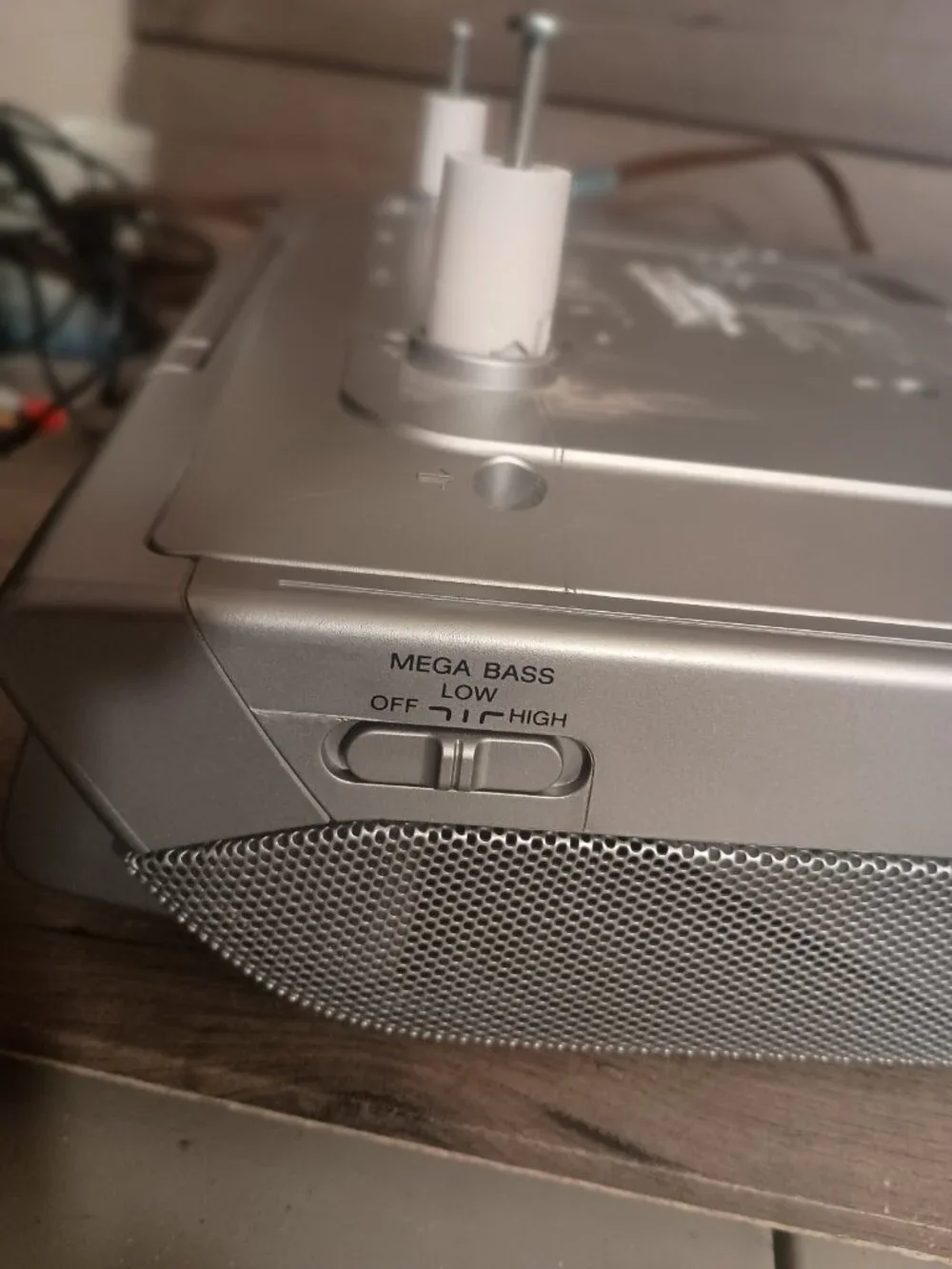Sony Under Counter CD AM/FM Radio Player Model ICF-CD543RM Tested No Remote